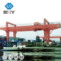 Double girder 50 ton mounted port container gantry crane price